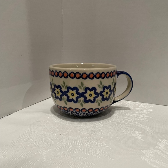 Polish Pottery Bubble Coffee Mug - Picture 6 of 6
